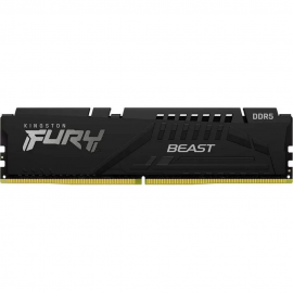Модуль памяти Kingston 8GB DDR5 5600 DIMM FURY Beast Black EXPO Non-ECC, 1RX16 36-38-38 1.25V 288-pin 16Gbit