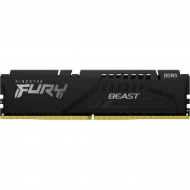 Модуль памяти Kingston 8GB DDR5 6000 DIMM FURY Beast Black EXPO Non-ECC, 1RX16 36-38-38 1.35V 288-pin 16Gbit