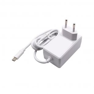 Блок питания Gembird NPA-DC3  для Raspberry Pi 4B, Pi 5, Белый, 5.1V, 5A, 25,5Вт, Кабель 1.5 m, USB Type-C output jack