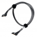 Кабель JPC P7321GB00600-5 Cable MCIO x8 74P (STRAIGHT TYPE)  -TO-  MCIO x8 74P (STRAIGHT TYPE) , 85 Ohm, L:60cm