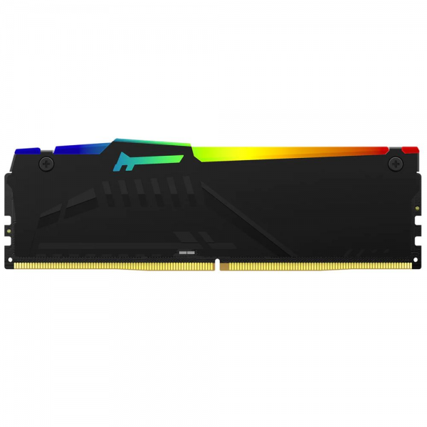Модуль памяти Kingston 16GB DDR5 5600 DIMM FURY Beast Black RGB EXPO Non-ECC Unbuffered, 1RX8 36-38-38 1.25V 288-pin 16Gbit
