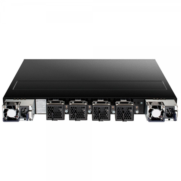 Коммутатор D-Link DXS-5000-54S/A1ASI Управляемый L3 коммутатор с 48 портами 10GBase-X SFP+,6 портами 40GBase-X QSFP+,2 источниками питания AC и 4 вентиляторами