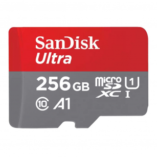 Карта памяти SanDisk  Ultra UHS I 256GB MicroSD Card 150MB/s R, for Smartphones