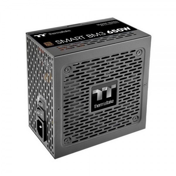 Блок питания Thermaltake Smart BM3 650 /Semi Modular/Non Light/Full Range/Analog/80 Plus Bronze/EU/JP Main CAP/All Flat Cables/Gen 5