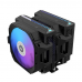 Вентилятор для процессора ALSEYE CPU Cooler 134*148*159mm, 1000-2200RPM, 33.18-86.2CFM, 20-35.3dBA, 12V, 0.02-0.3A, Dual Ball