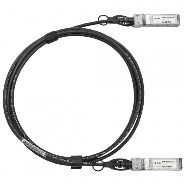 Кабельная сборка SNR Direct Attach Twinax Cable (DAC), SFP28 25Gb, 3м, SNR-SFP28-DA-3