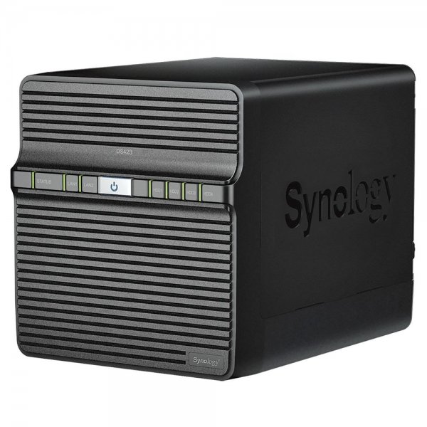 Платформа СХД Synology DS423 4 Bay 2xM.2 2xGLAN 2GB (Max.6GB) DDR4 2xUSB