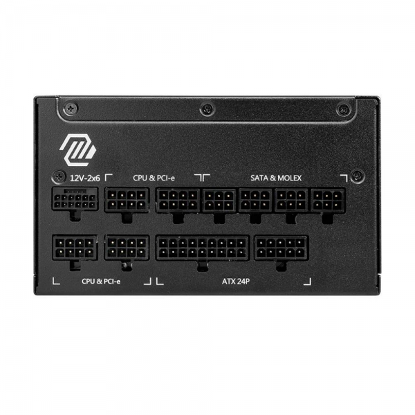 Блок питания MSI MAG A1000GL PCIE5 1000W, 80+ Gold, полностью модульный, ATX 3.1, PCIE5.1, RTL