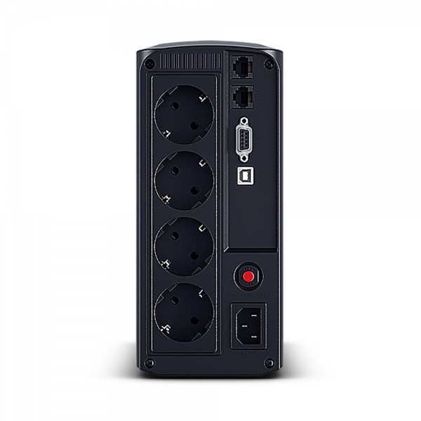 Источник бесперебойного питания ИБП Line-Interactive CyberPower VP700ELCD 700VA/390W USB/RS-232/RJ11/45  (4 EURO)