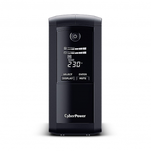 Источник бесперебойного питания ИБП Line-Interactive CyberPower VP700EILCD 700VA/390W USB/RS-232/RJ11/45  (6 IEC С13)