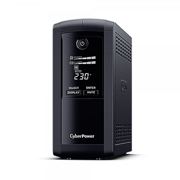 Источник бесперебойного питания ИБП Line-Interactive CyberPower VP700EILCD 700VA/390W USB/RS-232/RJ11/45  (6 IEC С13)