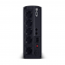 Источник бесперебойного питания ИБП Line-Interactive CyberPower VP1000ELCD 1000VA/550W USB/RS-232/RJ11/45  (4 EURO)