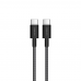 USB кабель CukTech Type-C to  braided cable（1.5m）3A 60W black CTC315P