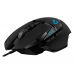 Мышь игровая Logitech Bad Pack G502 Hero16K черная, оптическая (Hero25K) , 100-25600dpi, 1мс, USB 2.1м, 11 кнопок (2 механика), RGB подсветка, утяжелители, под правую руку