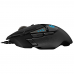 Мышь игровая Logitech Bad Pack G502 Hero16K черная, оптическая (Hero25K) , 100-25600dpi, 1мс, USB 2.1м, 11 кнопок (2 механика), RGB подсветка, утяжелители, под правую руку