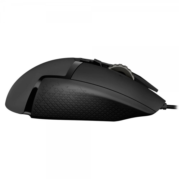 Мышь игровая Logitech Bad Pack G502 Hero16K черная, оптическая (Hero25K) , 100-25600dpi, 1мс, USB 2.1м, 11 кнопок (2 механика), RGB подсветка, утяжелители, под правую руку