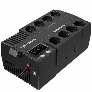 Источник бесперебойного питания (ИБП)  BS450E Line-Interactive CyberPower NEW 450VA/270W USB (4+4 EURO). UPS Line- Interactive CyberPower BS450E NEW 450VA/270W USB (4+4 EURO).