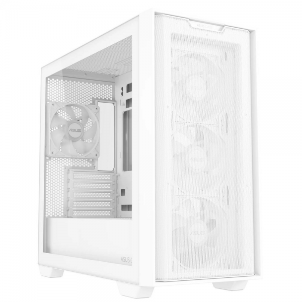 Корпус ASUS A21 PLUS ASUS CASE WHITE  /ARGB FANS/WHT/EPS