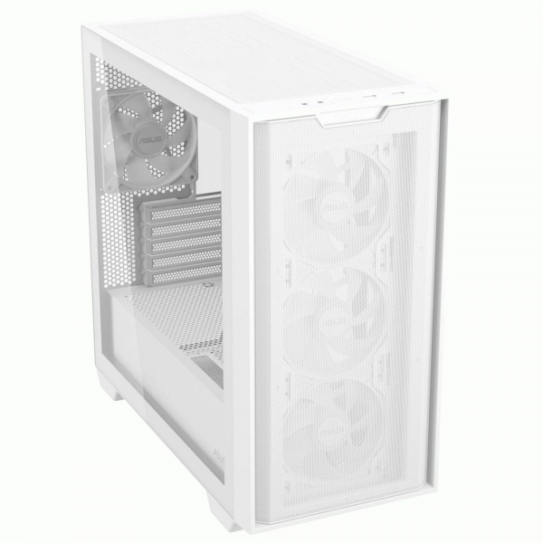 Корпус ASUS A21 PLUS ASUS CASE WHITE  /ARGB FANS/WHT/EPS