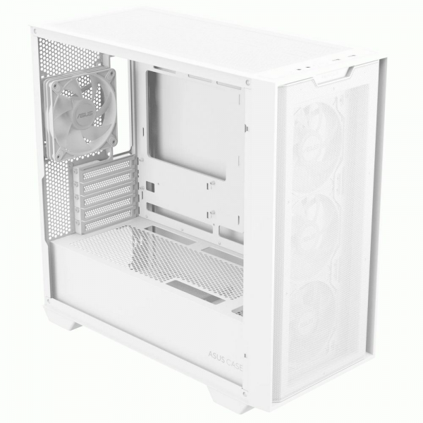 Корпус ASUS A21 PLUS ASUS CASE WHITE  /ARGB FANS/WHT/EPS