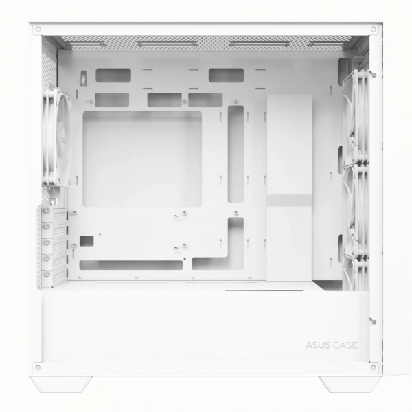 Корпус ASUS A21 PLUS ASUS CASE WHITE  /ARGB FANS/WHT/EPS
