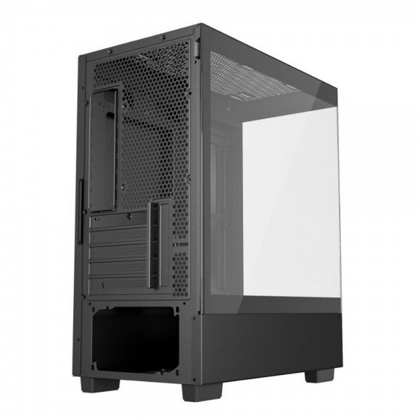 Корпус Powercase Vision Micro M, Tempered Glass, чёрный, mATX  (CVMMB-L0)