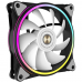 Вентилятор в корпус ALSEYE HALO PRO B-P (rubber screw) FAN 120mm, hydraulic, 800~1800rpm, max 51.87CFM, max 26dBA, ARGB. PWM, Black, RTL