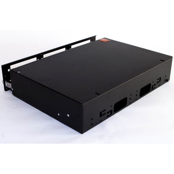 Бокс оптический Hyperline FO-19V-2U-6xSLT-W130H30-48UN-BK Бокс оптический универсальный 19