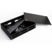 Бокс оптический Hyperline FO-19V-2U-6xSLT-W130H30-48UN-BK Бокс оптический универсальный 19