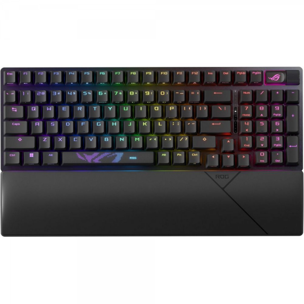 Клавиатура ASUS X901 STRIX SCOPE II 96 WL ROG NX Snow ABS 96% USB 2.4GHz BT