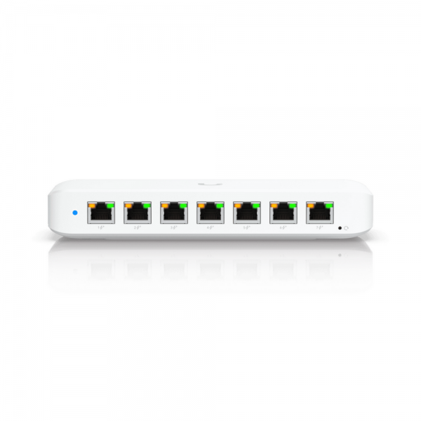 Коммутатор Ubiquiti UniFi Switch Ultra 60W PoE-коммутатор, 8х 1G RJ45, раздача 52 Вт