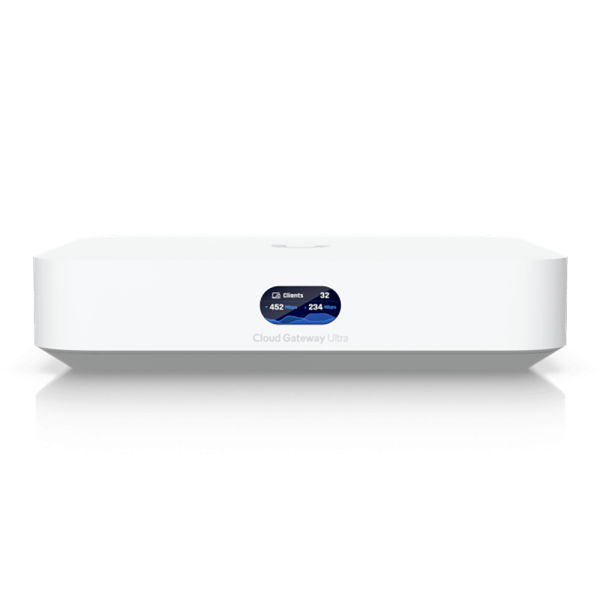 Маршрутизатор Ubiquiti Cloud Gateway Ultra  4 ядра (1,5 ГГц), 4х 1G RJ45, 1х 2.5G RJ45