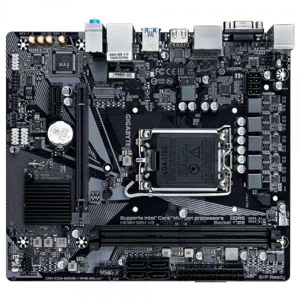 Материнская плата Gigabyte H610M S2H V2, RTL