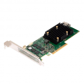 HBA-адаптер Broadcom SAS 9500-8i SGL (05-50077-03 ) PCIe v4 x8 LP, Tri-Mode SAS/SATA/NVMe 12G HBA, 8port(1*int SFF8654), 3808 IOC, RTL {5} (007509)