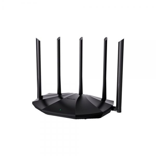 Маршрутизатор Tenda TX2 PRO Двухдиапазонный Wi-Fi 6 роутер AX1500 до 300 Мбит/с на 2,4 ГГц + до 1201 Мбит/с на 5 ГГц, LAN 3x1Гбит/с, WAN 1x1Гбит/с, 5 антенн
