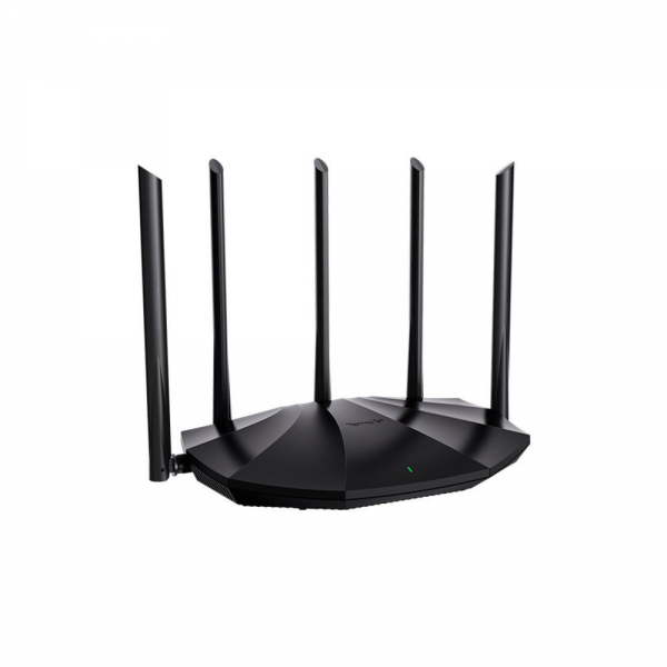 Маршрутизатор Tenda TX2 PRO Двухдиапазонный Wi-Fi 6 роутер AX1500 до 300 Мбит/с на 2,4 ГГц + до 1201 Мбит/с на 5 ГГц, LAN 3x1Гбит/с, WAN 1x1Гбит/с, 5 антенн