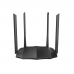 Маршрутизатор Tenda AC8 Двухдиапазонный гигабитный Wi-Fi роутер AC1200 до 300 Мбит/с на 2,4 ГГц + до 867 Мбит/с на 5 ГГц, LAN 4x1Гбит/с, WAN 1x1Гбит/с, 4 антенны
