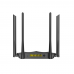 Маршрутизатор Tenda AC8 Двухдиапазонный гигабитный Wi-Fi роутер AC1200 до 300 Мбит/с на 2,4 ГГц + до 867 Мбит/с на 5 ГГц, LAN 4x1Гбит/с, WAN 1x1Гбит/с, 4 антенны