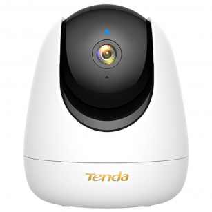 Tenda CP7 Панорамная камера наклонно-поворотная, 2560x1440 15 кадр./сек, CMOS 4 Мп, Wi-Fi, ночная съемка, датчик движения, белый