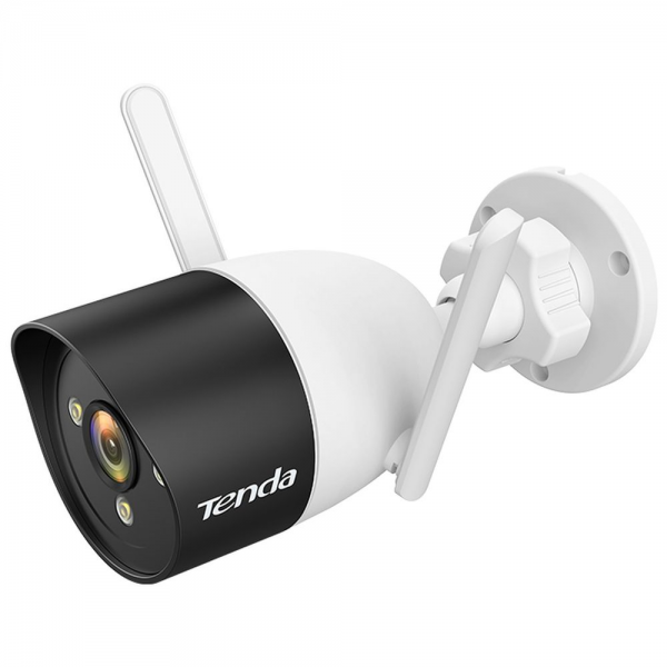 Tenda CT3 Наружная Wi-Fi камера, 1920х1080 15 кадр./сек, Wi-Fi, ночная съемка до 30 м, датчик движения, от -30° до 50° C, IP66, белый
