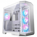 Корпус MSI MAG Pano 100R PZ WHITE , Mid Tower, ATX, 2xUSB 3.2 Gen 1, 1xUSB 3.2 Gen2 Type-C, 3x120mm ARGB Reverse Blade Fan, 1x120mm ARGB Fan, ARGB+PWM Control Board,Tempered Glass Window, Brown Box