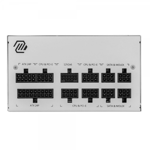 Блок питания MSI MAG A850GL PCIE5 WHITE , 850W, 80+ Gold, полностью модульный, ATX 3.1, PCIE5.1, RTL