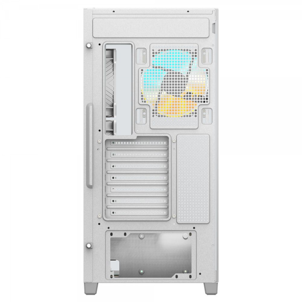 Корпус для ПК Gigabyte C500PI ST White, MidTower, ATX, Panoramic, USB-C x1, USB 3.0 x2, Audio I/O, Black, VGA 410mm, TG