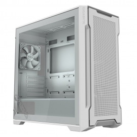 Корпус для ПК Gigabyte C102GI Glass Ice (White) MidTower, mATX, USB3.0 x2, Audio I/O, GPU:410mm, White, TG (28300-C102B-2CRR)