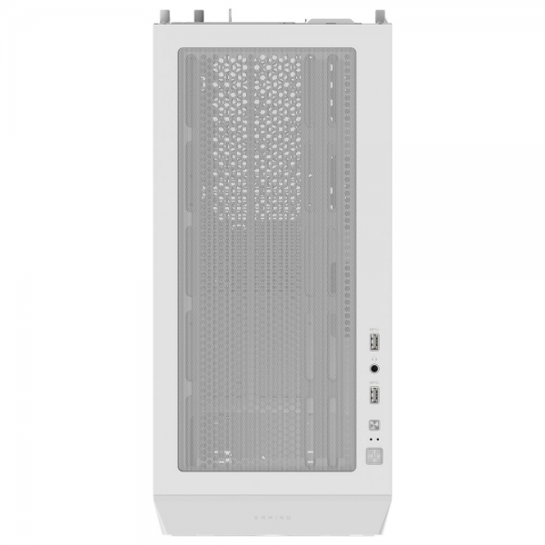Корпус для ПК Gigabyte C102GI Glass Ice (White) MidTower, mATX, USB3.0 x2, Audio I/O, GPU:410mm, White, TG (28300-C102B-2CRR)