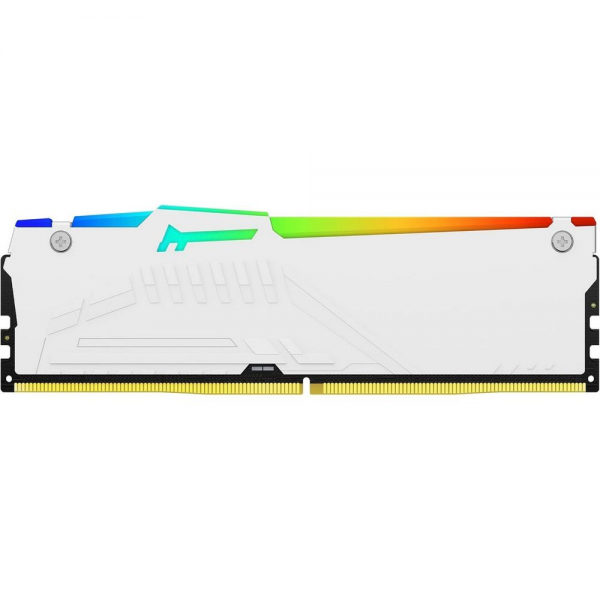 Модуль памяти Kingston 32GB 6000Mhz DDR5 CL36 K2 Fury Beast White RGB kit 2*16 CL36