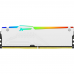 Модуль памяти Kingston 32GB 6000Mhz DDR5 CL36 K2 Fury Beast White RGB kit 2*16 CL36