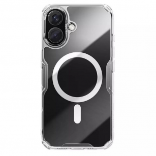 Чехол Nature TPU Pro Magnetic Case, White, (iPhone16 Plus)