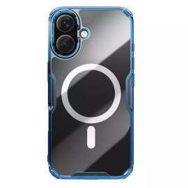 Чехол Nature TPU Pro Magnetic Case, Blue, (iPhone16)
