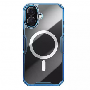 Чехол Nature TPU Pro Magnetic Case, Blue, (iPhone16)